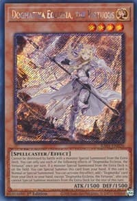Dogmatika Ecclesia, the Virtuous (Platinum Secret Rare): 25th Anniversary Rarity Collection