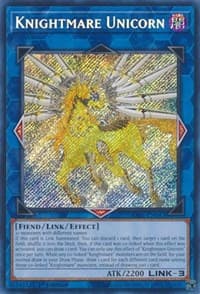 Knightmare Unicorn (Secret Rare): 25th Anniversary Rarity Collection