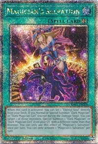 Magician's Salvation (Quarter Century Secret Rare): 25th Anniversary Rarity Collection