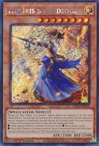 The Iris Swordsoul (Platinum Secret Rare): 25th Anniversary Rarity Collection
