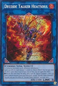 Decode Talker Heatsoul (Secret Rare): 25th Anniversary Rarity Collection