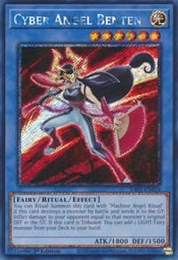 Cyber Angel Benten (Platinum Secret Rare): 25th Anniversary Rarity Collection