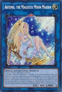 Artemis, the Magistus Moon Maiden (Secret Rare): 25th Anniversary Rarity Collection