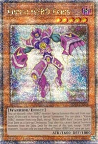 Vision HERO Faris (Quarter Century Secret Rare): 25th Anniversary Rarity Collection