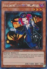 Tour Guide From the Underworld (Platinum Secret Rare): 25th Anniversary Rarity Collection