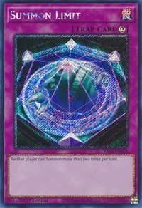 Summon Limit (Platinum Secret Rare): 25th Anniversary Rarity Collection