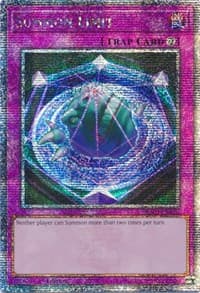 Summon Limit (Quarter Century Secret Rare): 25th Anniversary Rarity Collection