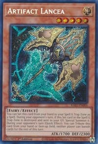 Artifact Lancea (Secret Rare): 25th Anniversary Rarity Collection