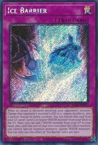 Ice Barrier (Platinum Secret Rare): 25th Anniversary Rarity Collection