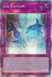 Ice Barrier (Quarter Century Secret Rare): 25th Anniversary Rarity Collection