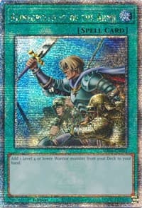 Reinforcement of the Army (Quarter Century Secret Rare): 25th Anniversary Rarity Collection