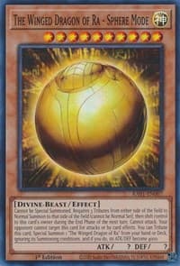 The Winged Dragon of Ra - Sphere Mode: 25th Anniversary Rarity Collection