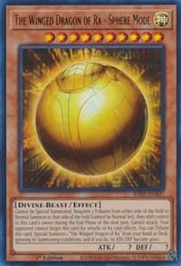 The Winged Dragon of Ra - Sphere Mode (UR): 25th Anniversary Rarity Collection