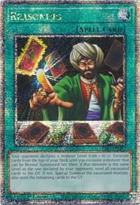 Reasoning (Quarter Century Secret Rare): 25th Anniversary Rarity Collection