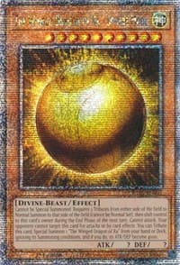 The Winged Dragon of Ra - Sphere Mode (Quarter Century Secret Rare): 25th Anniversary Rarity Collection