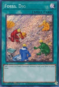 Fossil Dig (Platinum Secret Rare): 25th Anniversary Rarity Collection