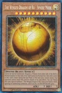 The Winged Dragon of Ra - Sphere Mode (PCR): 25th Anniversary Rarity Collection