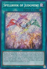 Spellbook of Judgment (Secret Rare): 25th Anniversary Rarity Collection