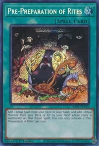 Pre-Preparation of Rites (Secret Rare): 25th Anniversary Rarity Collection