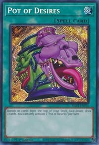 Pot of Desires (Secret Rare): 25th Anniversary Rarity Collection