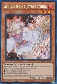 Ash Blossom & Joyous Spring (Secret Rare): 25th Anniversary Rarity Collection