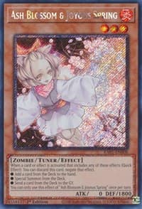 Ash Blossom & Joyous Spring (Platinum Secret Rare): 25th Anniversary Rarity Collection