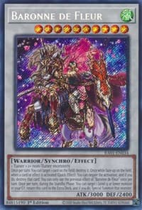 Baronne de Fleur (Secret Rare): 25th Anniversary Rarity Collection