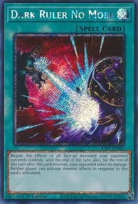 Dark Ruler No More (Platinum Secret Rare): 25th Anniversary Rarity Collection
