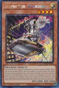 Inspector Boarder (Platinum Secret Rare): 25th Anniversary Rarity Collection