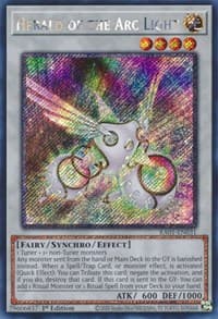 Herald of the Arc Light (Platinum Secret Rare): 25th Anniversary Rarity Collection