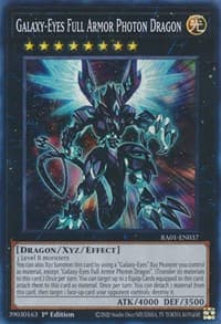 Galaxy-Eyes Full Armor Photon Dragon: 25th Anniversary Rarity Collection