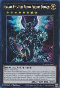 Galaxy-Eyes Full Armor Photon Dragon (Secret Rare): 25th Anniversary Rarity Collection