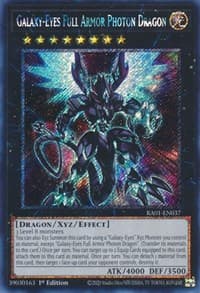 Galaxy-Eyes Full Armor Photon Dragon (Platinum Secret Rare): 25th Anniversary Rarity Collection