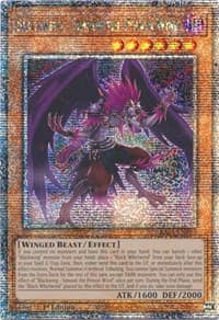 Blackwing - Simoon the Poison Wind (Quarter Century Secret Rare): 25th Anniversary Rarity Collection