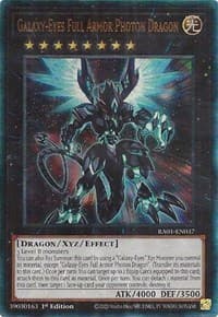 Galaxy-Eyes Full Armor Photon Dragon (PUR): 25th Anniversary Rarity Collection