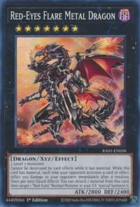 Red-Eyes Flare Metal Dragon: 25th Anniversary Rarity Collection