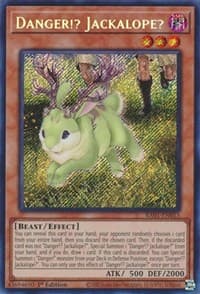 Danger!? Jackalope? (Secret Rare): 25th Anniversary Rarity Collection