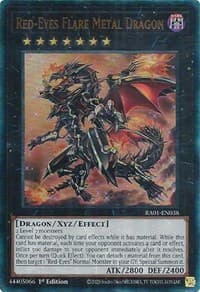 Red-Eyes Flare Metal Dragon (PUR): 25th Anniversary Rarity Collection