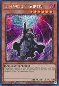 Dimension Shifter (Platinum Secret Rare): 25th Anniversary Rarity Collection