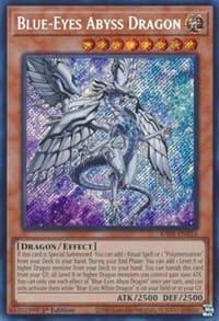 Blue-Eyes Abyss Dragon (Secret Rare): 25th Anniversary Rarity Collection