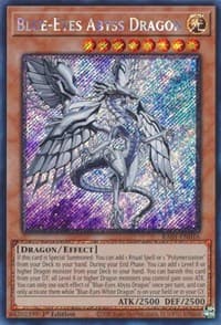 Blue-Eyes Abyss Dragon (Platinum Secret Rare): 25th Anniversary Rarity Collection