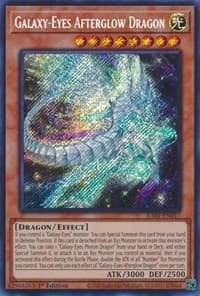 Galaxy-Eyes Afterglow Dragon (Secret Rare): 25th Anniversary Rarity Collection