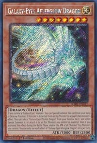 Galaxy-Eyes Afterglow Dragon (Platinum Secret Rare): 25th Anniversary Rarity Collection