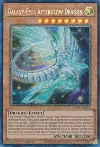 Galaxy-Eyes Afterglow Dragon (PCR): 25th Anniversary Rarity Collection