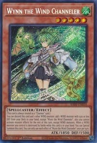 Wynn the Wind Channeler (Secret Rare): 25th Anniversary Rarity Collection