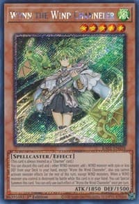 Wynn the Wind Channeler (Platinum Secret Rare): 25th Anniversary Rarity Collection