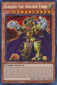 Eldlich the Golden Lord (Secret Rare): 25th Anniversary Rarity Collection