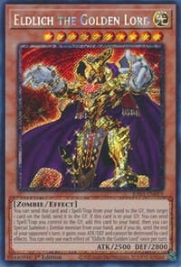Eldlich the Golden Lord (Platinum Secret Rare): 25th Anniversary Rarity Collection
