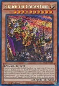 Eldlich the Golden Lord (Alternate Art) (Secret Rare): 25th Anniversary Rarity Collection
