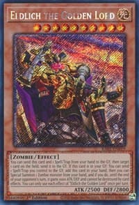 Eldlich the Golden Lord (Alternate Art) (Platinum Secret Rare): 25th Anniversary Rarity Collection
